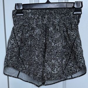 lululemon athletica Zebra Print Women's Athletic Shorts